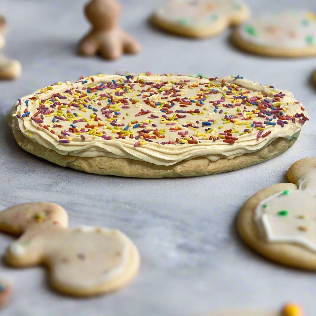 Sugar Cookie Dough & Buttercream Frosting - Gluten-Free & Vegan