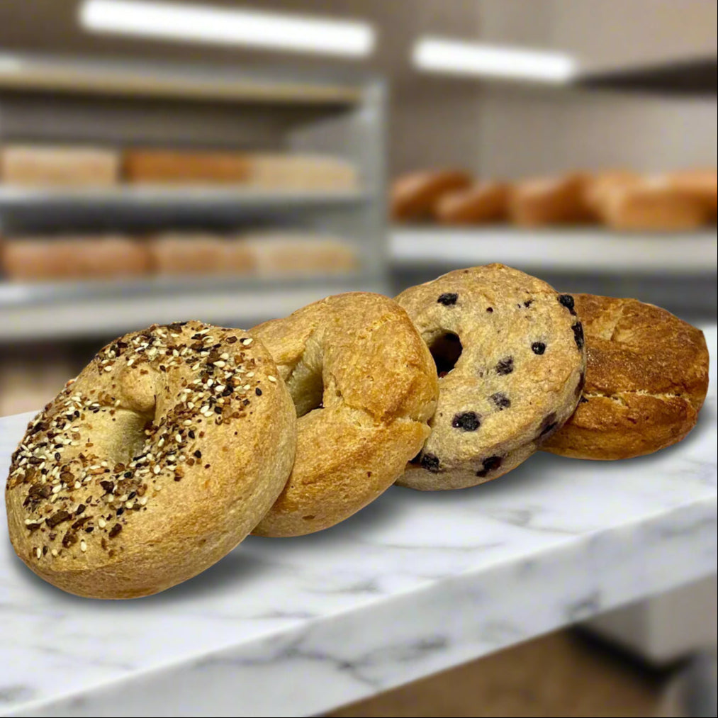 Sourdough Bagels Multiple Flavor Options - Gluten-Free & Vegan