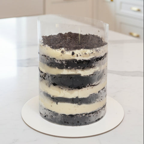 Oreo Crumble Cake - Gluten-Free & Vegan