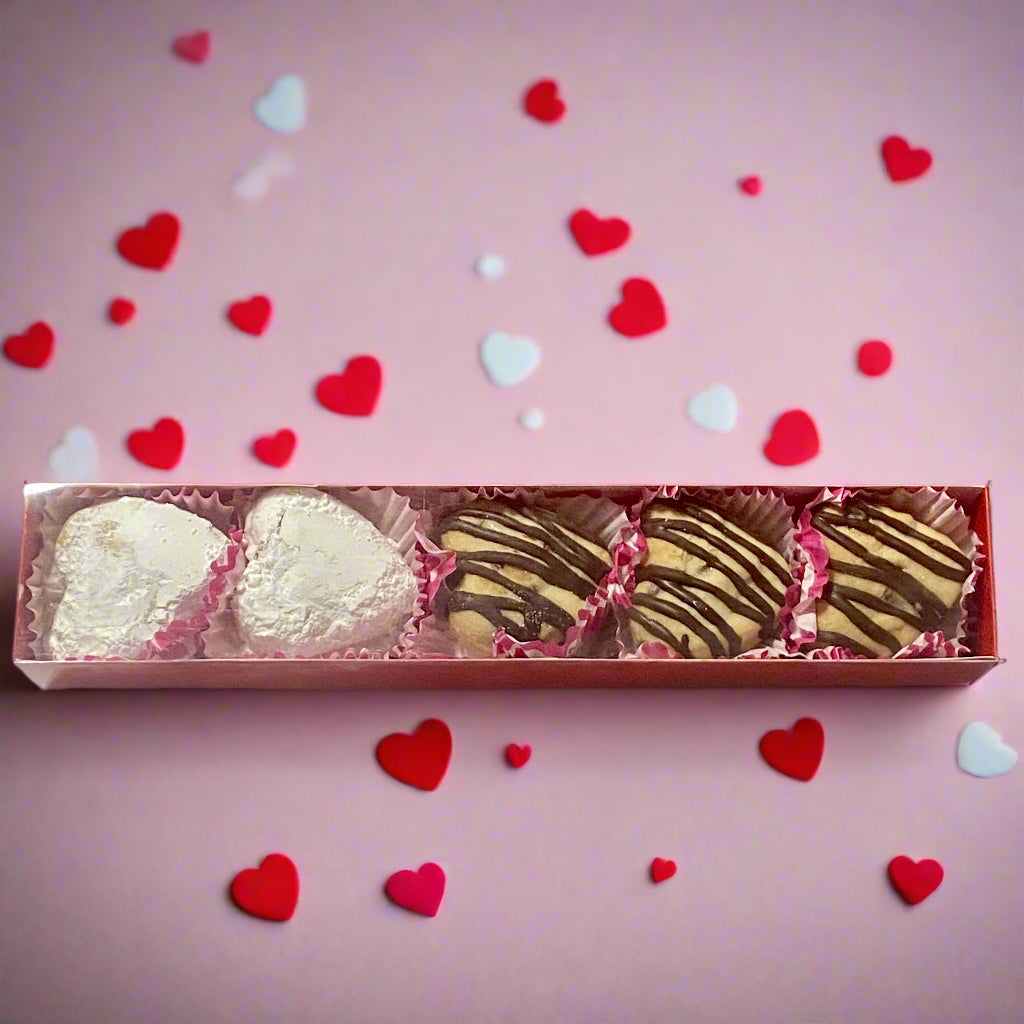 Sweetheart Sourdough Valentine’s Cookie Box