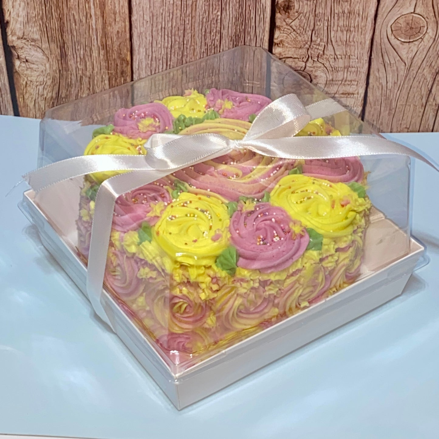 Decorated Cake - Gluten-Free & Vegan