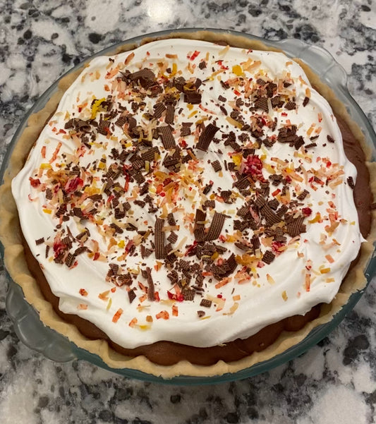 Mama’s Decadent Chocolate Mousse Pie