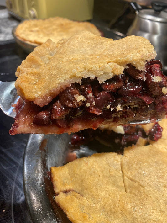 Mama’s Gluten-Free Vegan Sweet Cherry Pie