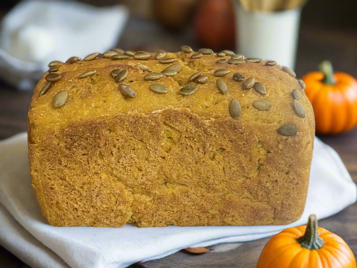 Savory Pumpkin Sourdough Bread - Gluten-Free & Vegan