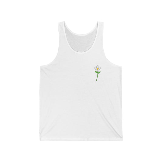 Tank Top — Cute Floral Earth - Flour Power! The Gluten-Free Kind.