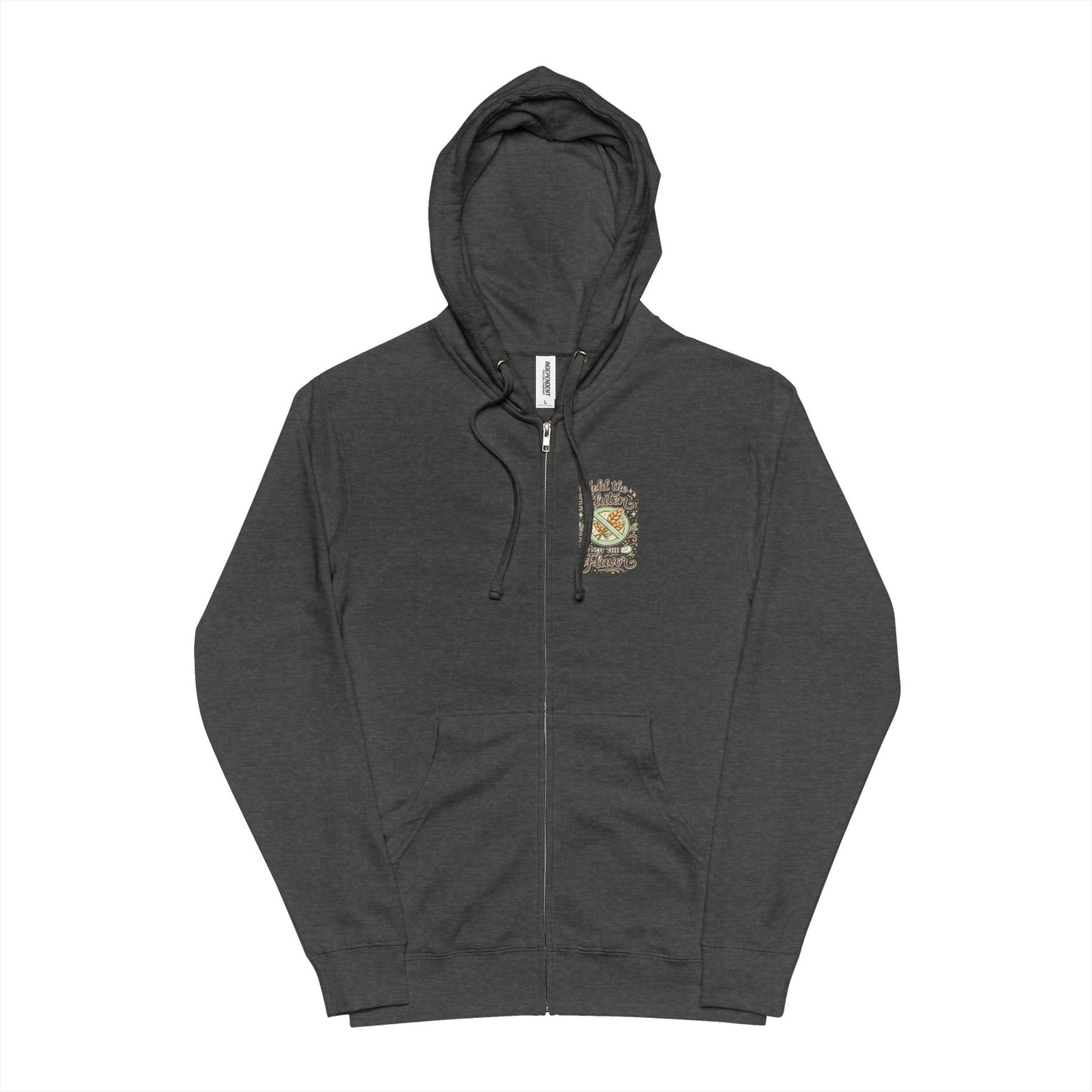 Zip-Up Hoodie - Hold the Gluten Not the Flavor