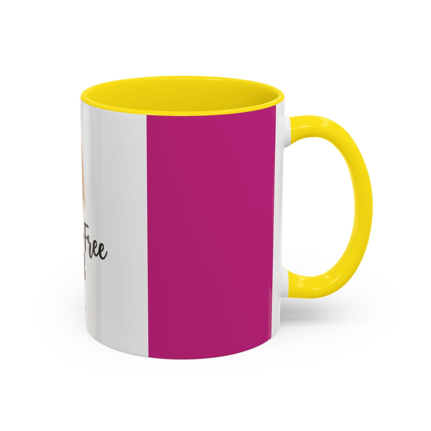 Gluten-Free Girl - Ceramic Coffee Mug — Accent Pink 11/15oz