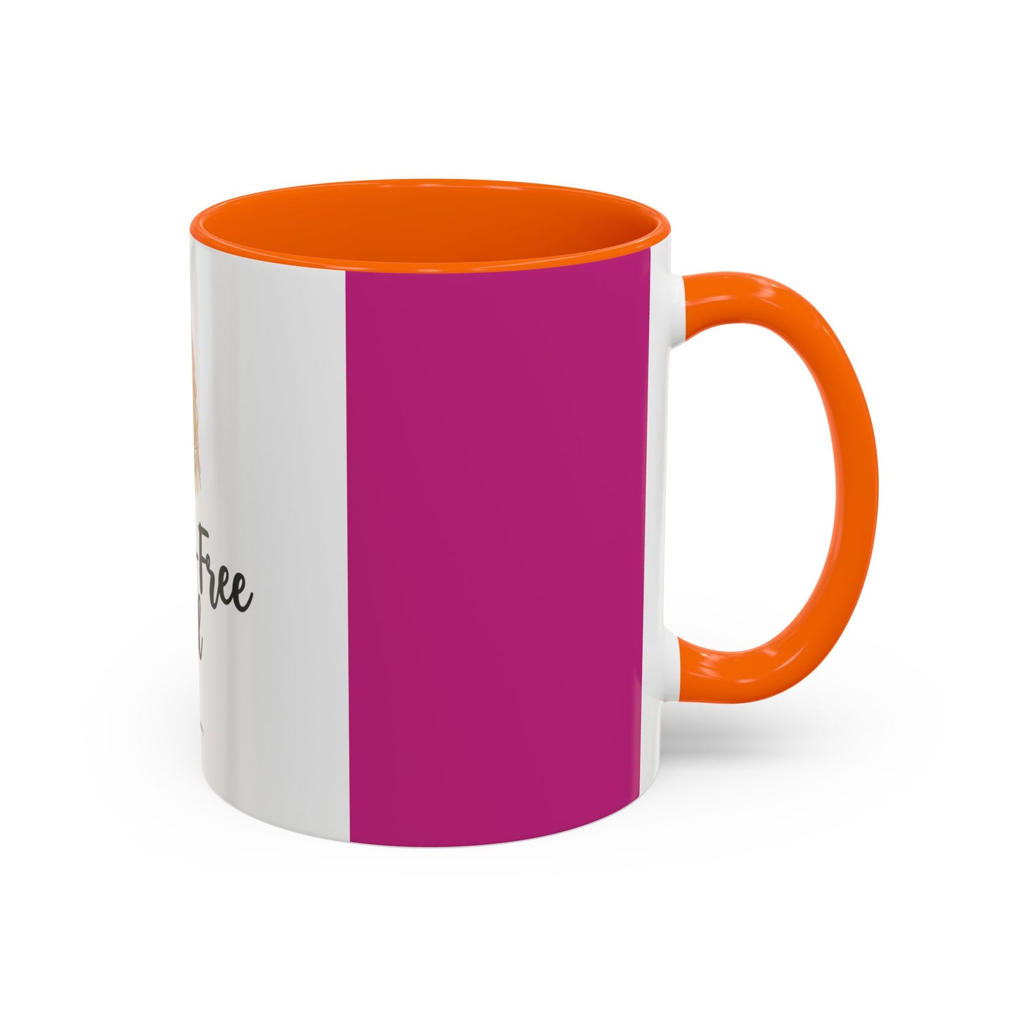 Gluten-Free Girl - Ceramic Coffee Mug — Accent Pink 11/15oz