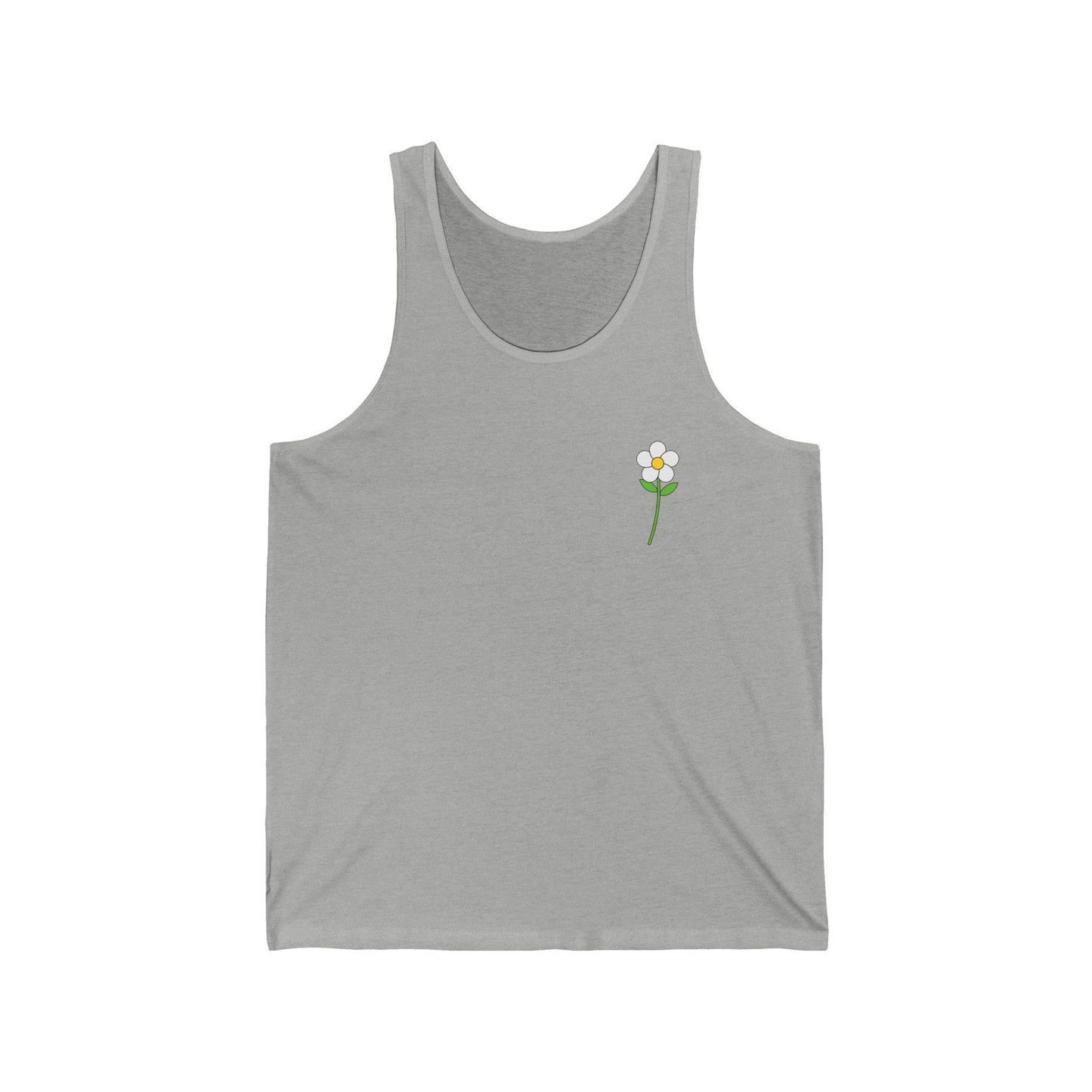 Tank Top — Cute Floral Earth - Flour Power! The Gluten-Free Kind.