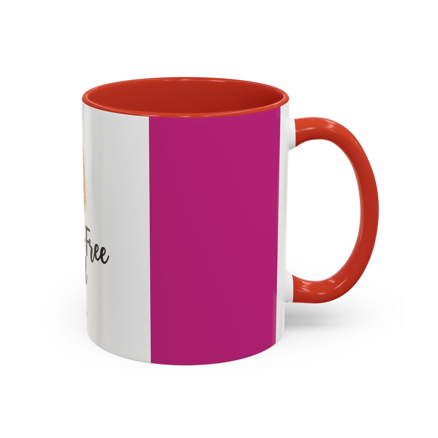 Gluten-Free Girl - Ceramic Coffee Mug — Accent Pink 11/15oz