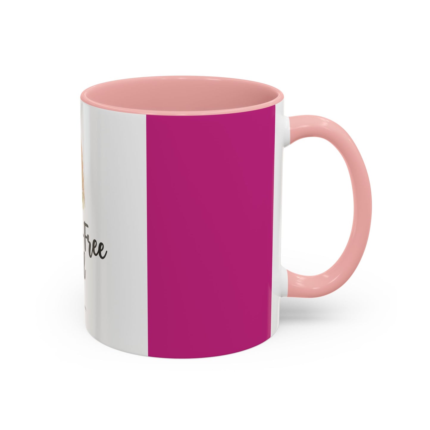 Gluten-Free Girl - Ceramic Coffee Mug — Accent Pink 11/15oz