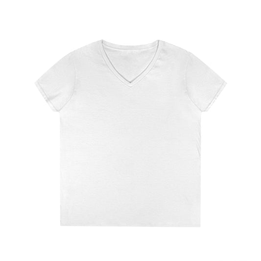 Ladies' V-Neck T-Shirt — Can I Just Read the Label