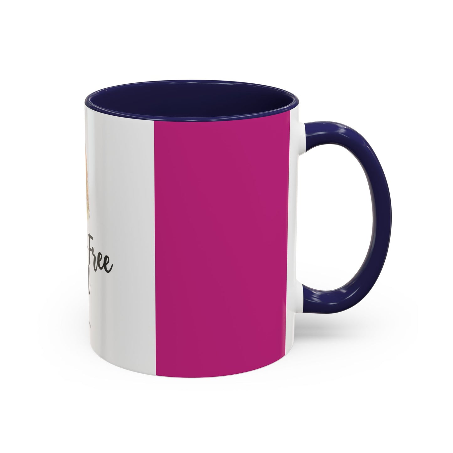 Gluten-Free Girl - Ceramic Coffee Mug — Accent Pink 11/15oz