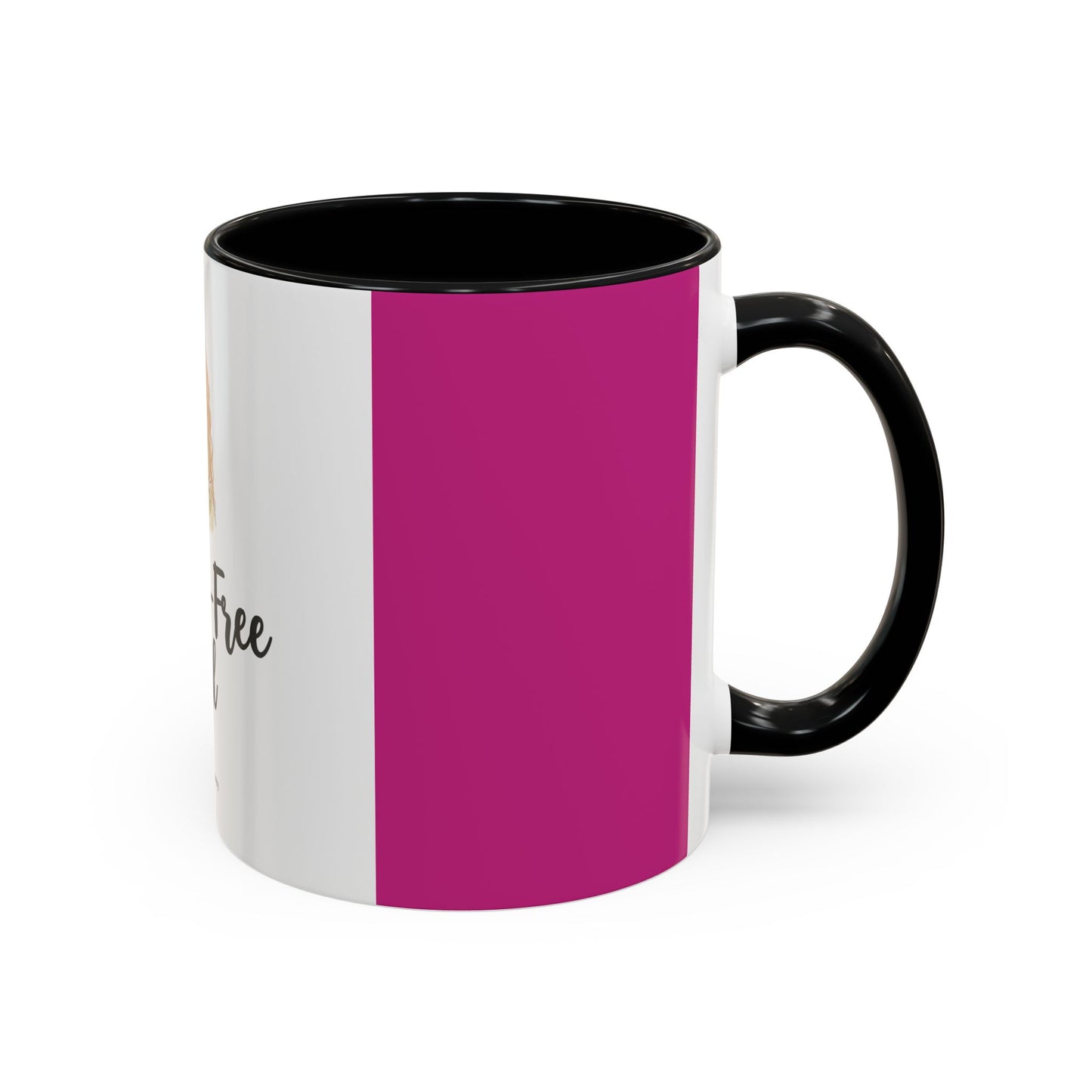 Gluten-Free Girl - Ceramic Coffee Mug — Accent Pink 11/15oz