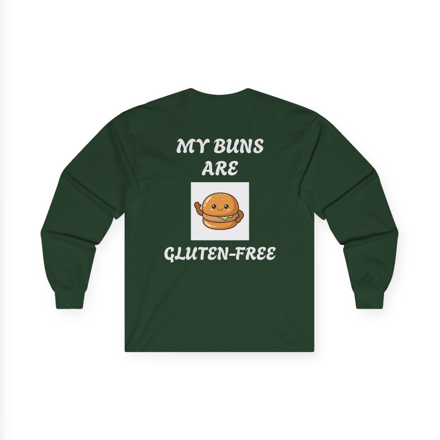 Long Sleeve Tee — My Buns Are Gluten‑Free