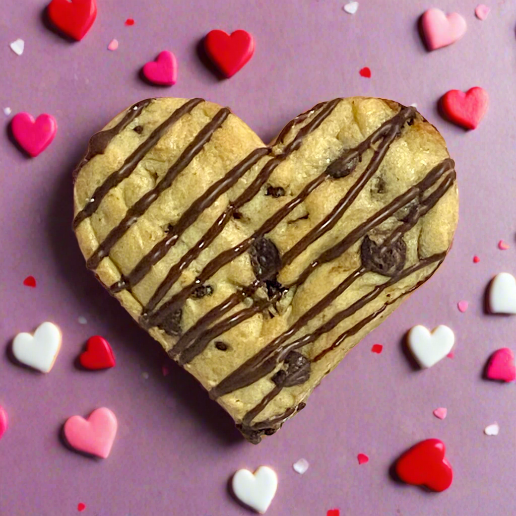 Sweetheart Sourdough Chocolate Chip & Cherry Cordial Valentine’s Cookies or Cookie Box Set - Gluten-Free & Vegan