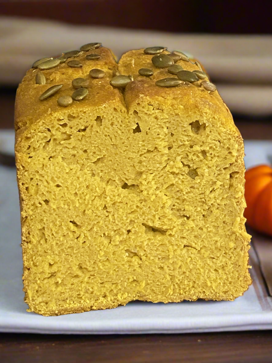 Savory Pumpkin Sourdough Bread - Gluten-Free & Vegan