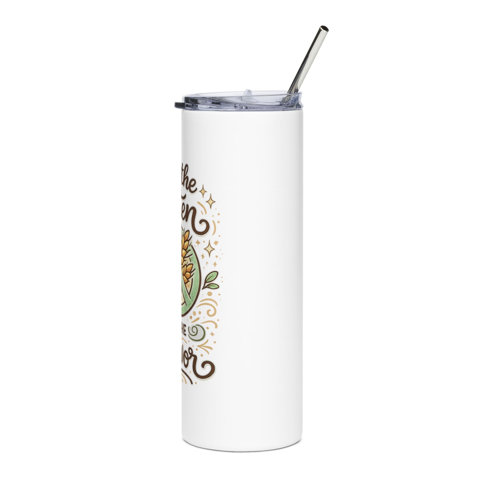 Hold the Gluten Not the Flavor Stainless Steel Tumbler — 20oz