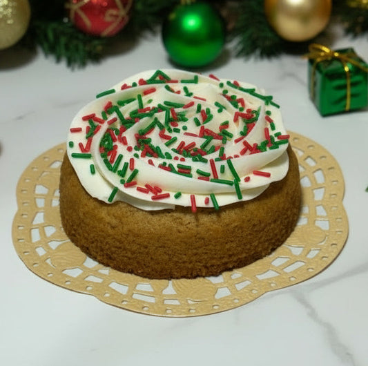 Gingerbread Cookies - Gluten-Free, Vegan & Nut-Free with Natural Sprinkles