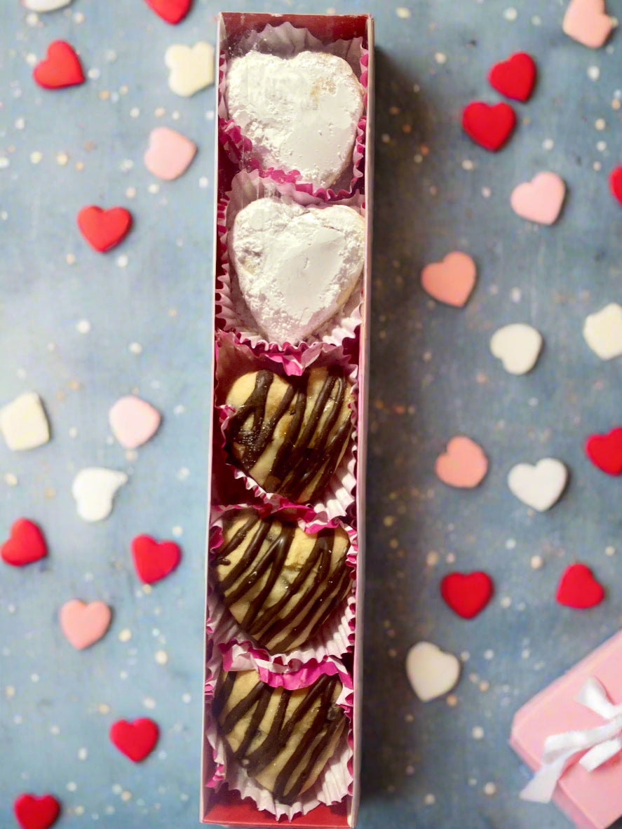 Sweetheart Sourdough Valentine’s Cookie Box